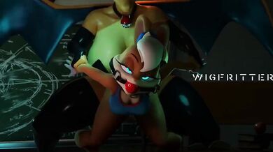 Mega Futa-Charizards Monstrous Wigfritter