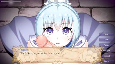 The Elf Queen and Her Army of Thousands: A Blowjob Outpost Scene for Justice