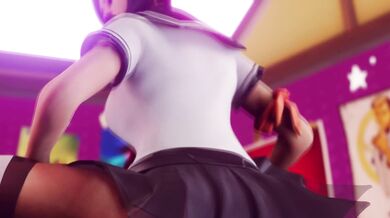 One hot night with the full moon