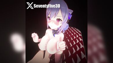 Genshin Impact - SeventyFive3D and Keqing Paizuri Love Making