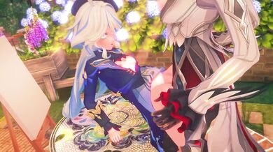 Watch as sexy alien Furina #1 gets abducted by a UFO and taken to a distant planet for some interstellar fucking!