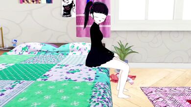 Watch Kanao and Tsuyuri in their intimate missionary POV scene!