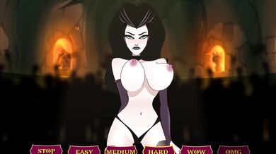 Rebecca, the evil sorceress, rewards her minions with a special treat after completing their latest mission