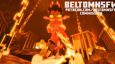 Watch Minecraft girl Tsubaki getting a tail job by Beltom NSFW in this hot porn video!