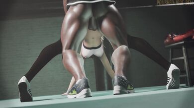 Watch hot and sexy Mercys endurance workout in black, as Polished Jade Bell gives a stunning performance to make you crave for more