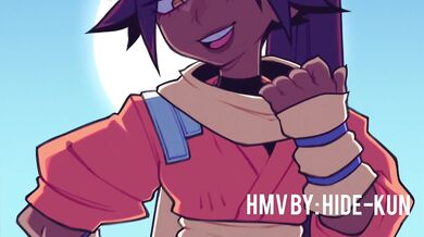 The bleaching store manager, HMV, is being overly enthusiastic while masturbating