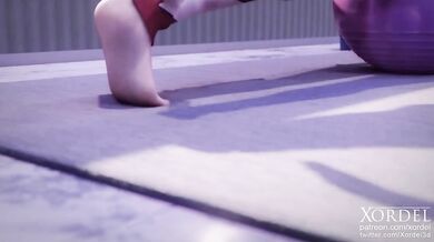 Jillians Gym Sessions and Muscle Building Routine Brings Her to New Heights!