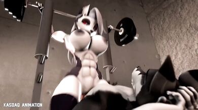 Jillians Gym Sessions and Muscle Building Routine Brings Her to New Heights!