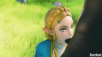 The Legend of Zelda: Breath of the Princess - Blowjob Edition