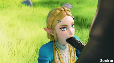 The Legend of Zelda: Breath of the Princess - Blowjob Edition