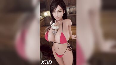 Watch as Tifa Lockhart offers up her boobjobs for a full service in this high definition 4k blacked hentai porn video!