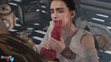 Sexual Attacks on the Star Wars Universe: Rey and Chewbacca in a Thrilling Mating Encounter