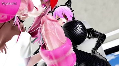 Sexy Lingerie Babes Get Pounded by Giant Dick in 4K Resolution