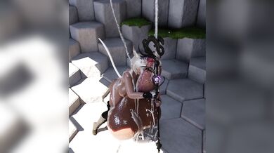 The Hyper-Futanari-Porn Star, Yshlota Cums!