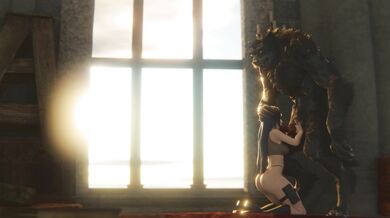 Watch as Hinata gets attacked by a werewolf in this high quality 4k MV Trivial video