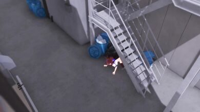 My cute dog Hikari watches two humans have sex in front of her