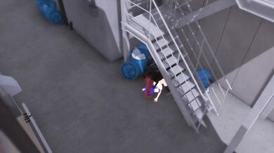 My cute dog Hikari watches two humans have sex in front of her