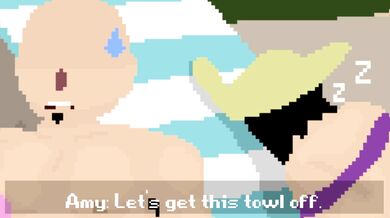 Amy Rose finds a stranger in desperate need at the public pool and decides to help him out