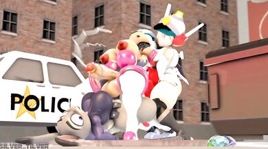 Rogue Cop Caught Red-handed with his Huge Cock [silvertilver (4lifeBunger)]