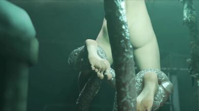 The newest hentai porn release featuring Lara and her cultist friends, in this steamy scene they are all pregnant and ready to fulfill their desires