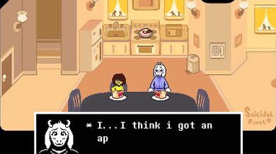 The Empty Nest Syndrome of Toriel and Kris [Suicidalpixel]