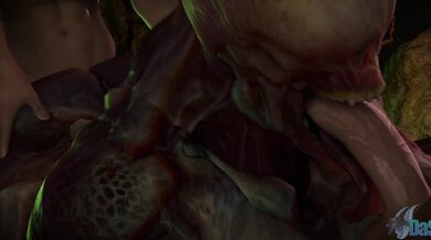 This is a porn video featuring Dasharky3D, who returns as the HellKnight to continue his adventures