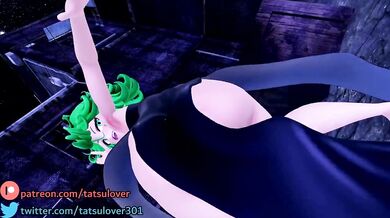 Sexy MILF Tatsumaki Gets Provocative in Her Dance Studio