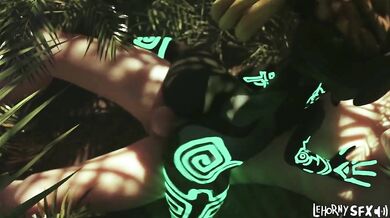 The Legend of Zelda: Midnas Sensual Ride with Link and the Sage of Osiris - A Hentai Animation