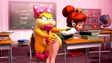 Experienced Daisy, the Schoolgirl, Takes a Spanking on Her Bare Ass in Detention Room