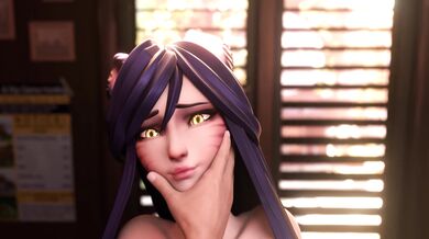 Watch the League of Legends champion Ahri as she becomes a sex machine in this 4k ultra high definition hentai video!