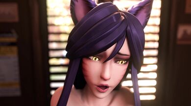 Watch the League of Legends champion Ahri as she becomes a sex machine in this 4k ultra high definition hentai video!