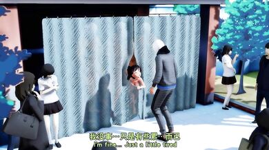 The hot teacher takes her students to the classroom after the school festival and begins to teach them a lesson they wont forget!