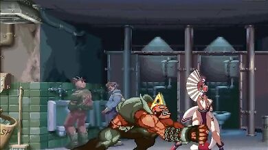 Birdie Takes on King of Fighters XIII in the Ultimate Battle of Sexual Prowess!