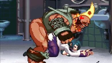 Birdie Takes on King of Fighters XIII in the Ultimate Battle of Sexual Prowess!