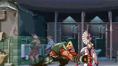 Birdie Takes on King of Fighters XIII in the Ultimate Battle of Sexual Prowess!