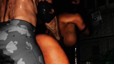 The Naughty Nurse and the Horny Hunk - A Night of Playful Examination Ends in Satisfying Extraction