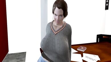 Watching the POV of your teacher as she fucks her student is a treat that will leave you breathless