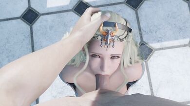 The lazy princess Sarah, spends her days in procrastination while enjoying an audio session of her favorite music