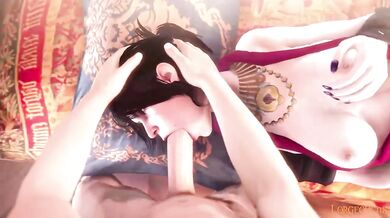 The Dragon Age: Morrigans Face-Fucking Adventures with Lorgegucas