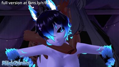 Femboy Pegged in Mio Cosmos VR with Riley Zenko