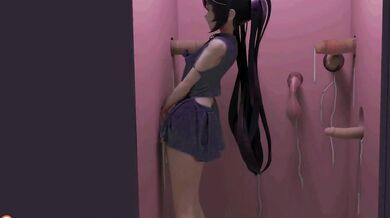 Monas Gangbang Adventure: The Impact of Glory Holes in a Room Full of Dancing Naked Hentai MMD 3D Porn Stars