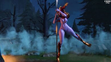 Watch Shyvana shake her ass in a pole dance FULL VIDEO!