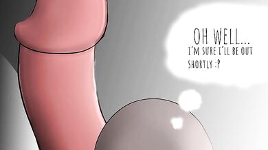 Hung like a horse, his cock devoured by Azzidraggy