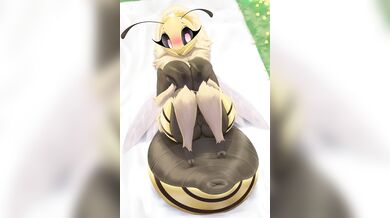 "Blossom Boob Squish Animation" by ThousandFoldFeathers (2021) [No Audio | Loop]