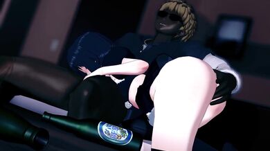 Aiko Aozaki and Alice Kuonji have a steamy lesbian threesome