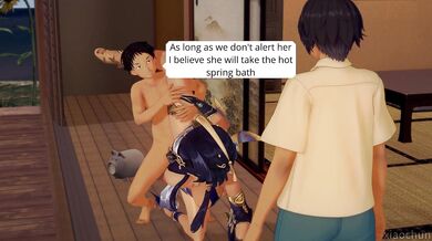 Sexual Hypnosis at the Spa with Dehya and Candace V2 - XiaoChun