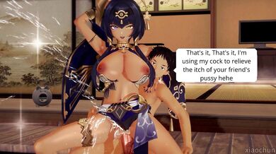 Sexual Hypnosis at the Spa with Dehya and Candace V2 - XiaoChun