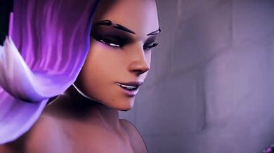 Mcree and Sombra have hot passionate sex - Dude017