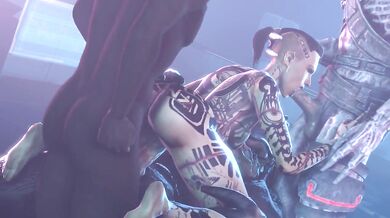 Rebecca Black gets fucked by an alien in Mass Effect: Jack and the Bluelight SFM