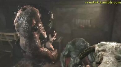 Supernatural Slutfest: DoA Girls and Monster Orgy - Rrostek